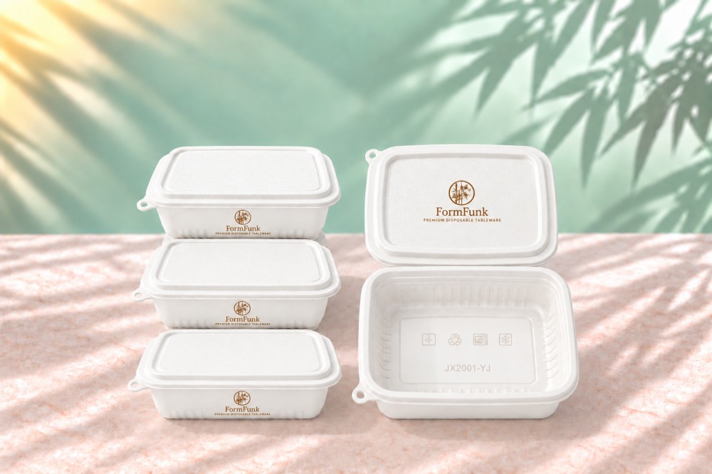 Compartment Meal Box with Lid